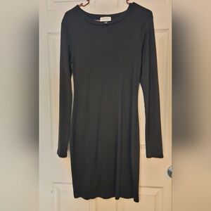 Universal Thread Long-sleeve Ribbed Dress/Size Medium
